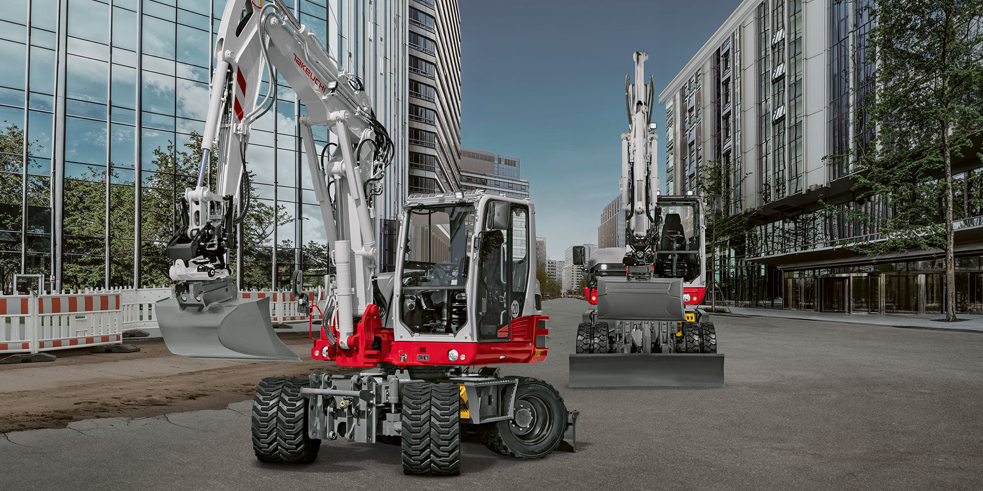 RadbaggerTB370WTB395W auf der Straße Link zu Verkaufsseite