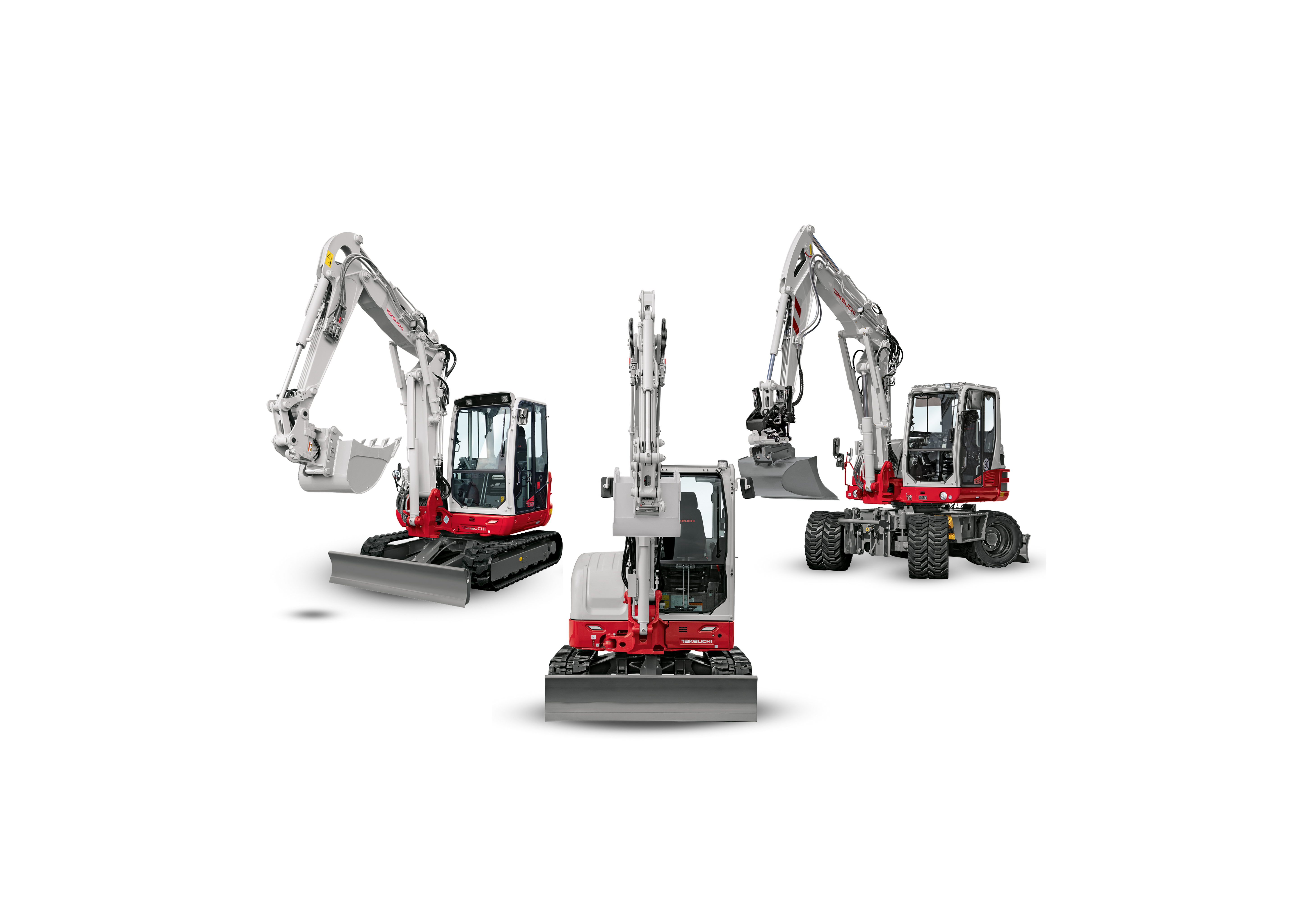 Takeuchi Mobilbagger TB370 TB350 TB395W