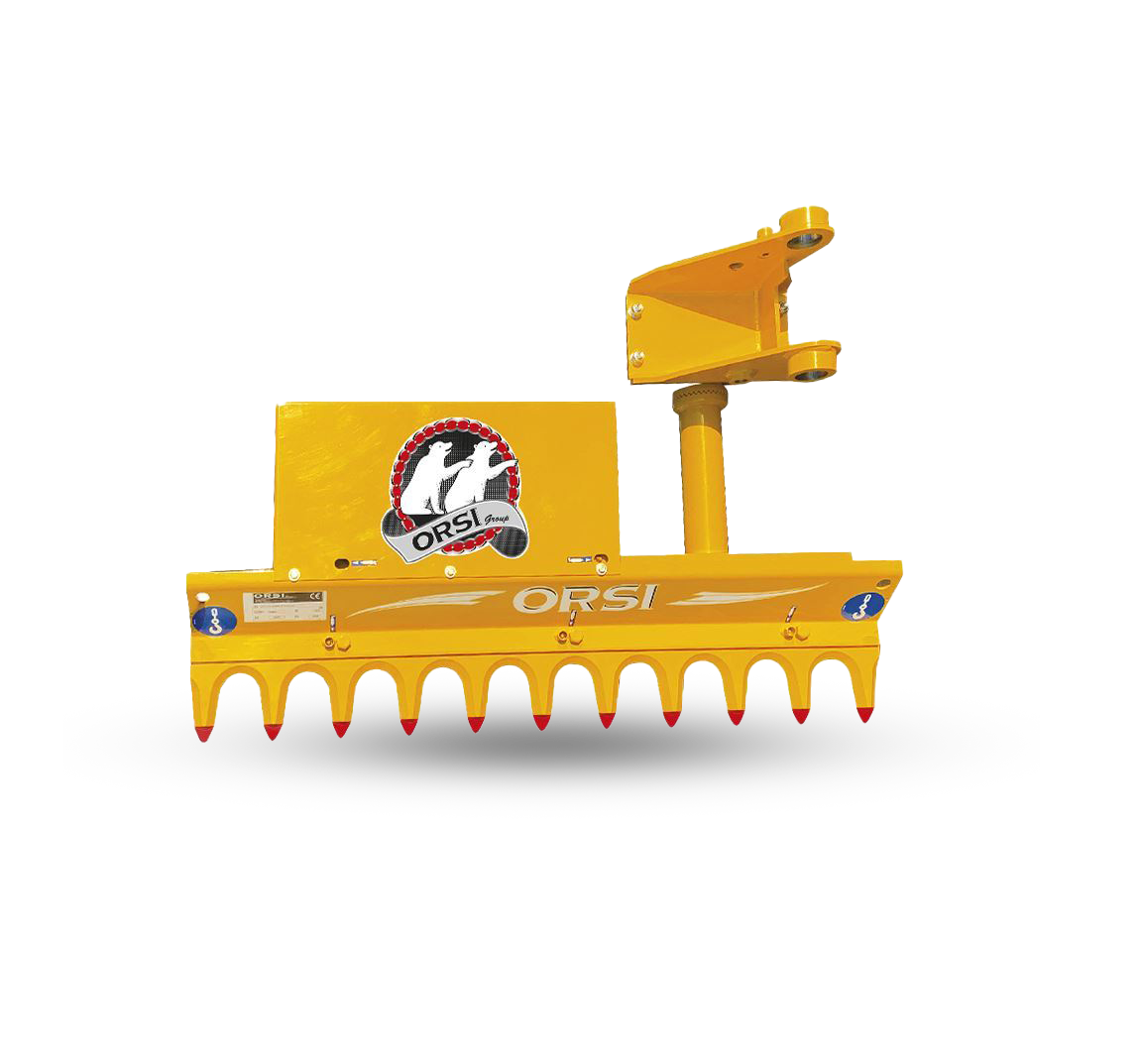 Orsi Astschere Anbaugerät Gelb