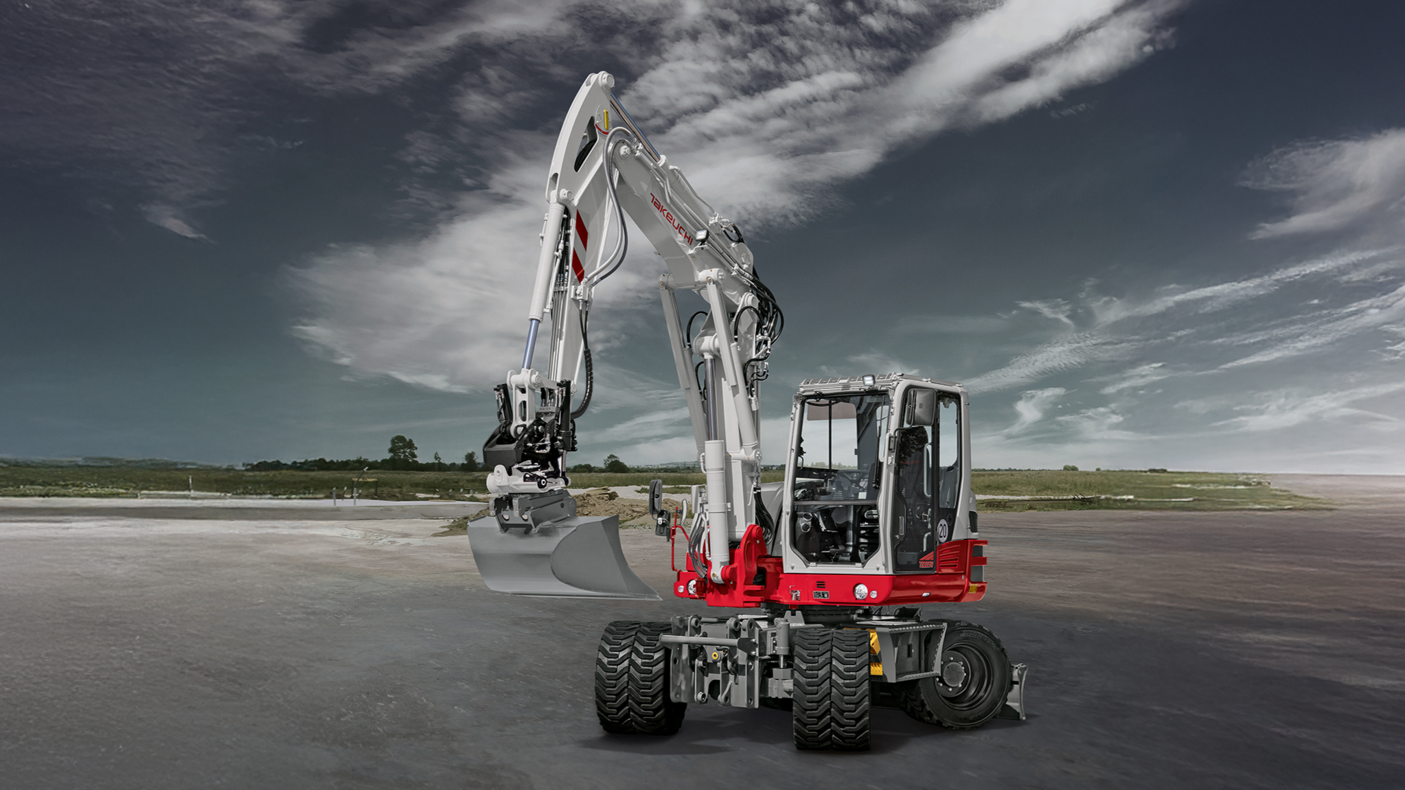 Takeuchi TB395W Mobilbagger